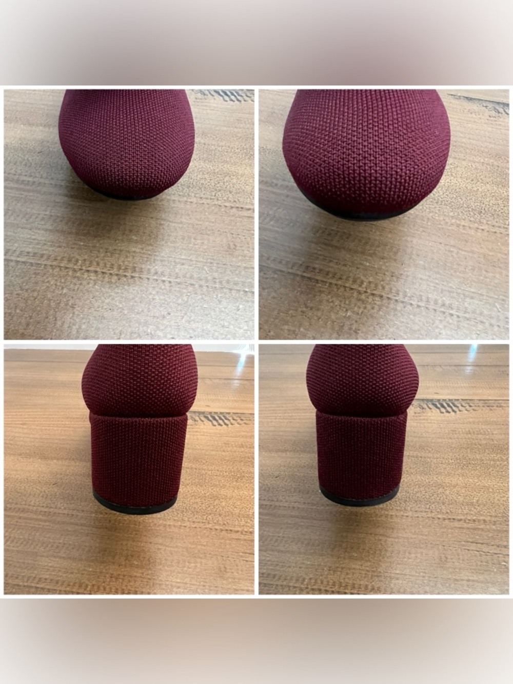 The Mary Jane Heel in Wine Red 8.5 - Picture 11 of 12